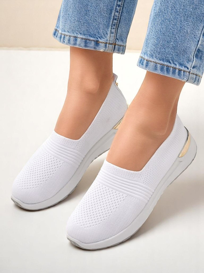 Royalfashion Women's fabric slip-on shoes Perfeti
