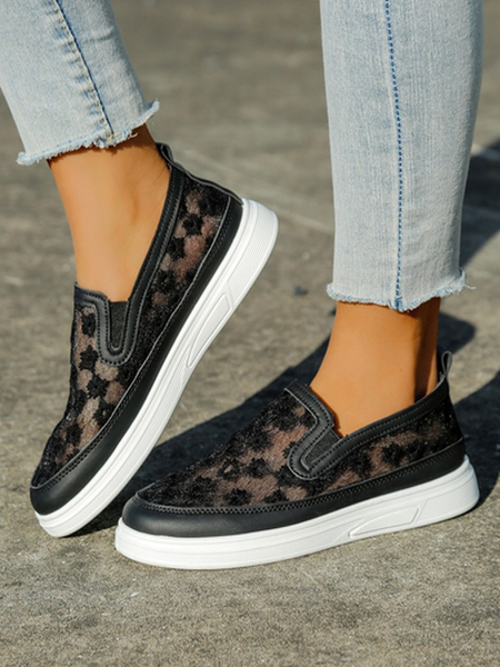 Royalfashion Sieviešu acs mokasīni ar ziediem Emzos