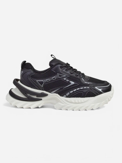 Royalfashion Women's sports sneakers on a thicker sole Nettes