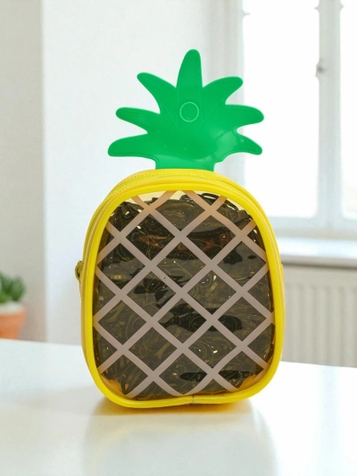 Royalfashion Miltifargede silikongummistrikker Ananas