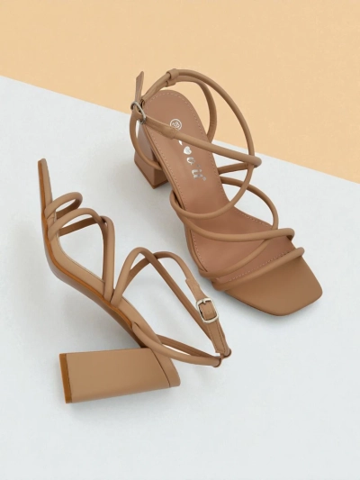 Royalfashion Women's block heel sandals Elysia
