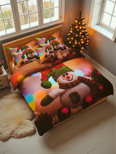 Royalfashion Christmas Bedding Set 160x200 3-PIECE