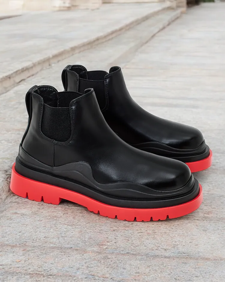 Royalfashion Women's slip-on boots Derri