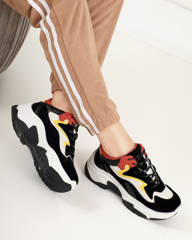 Women's black sports sneakers Aberissa - Footwear