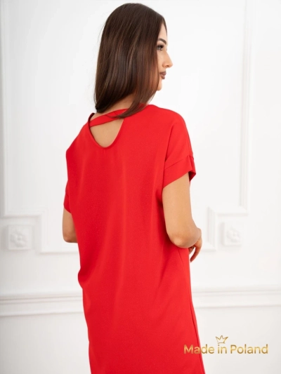 Simple women's short dress Lady Time