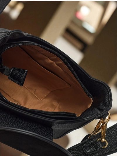 Small women's eco-leather handbag Golden Whisper