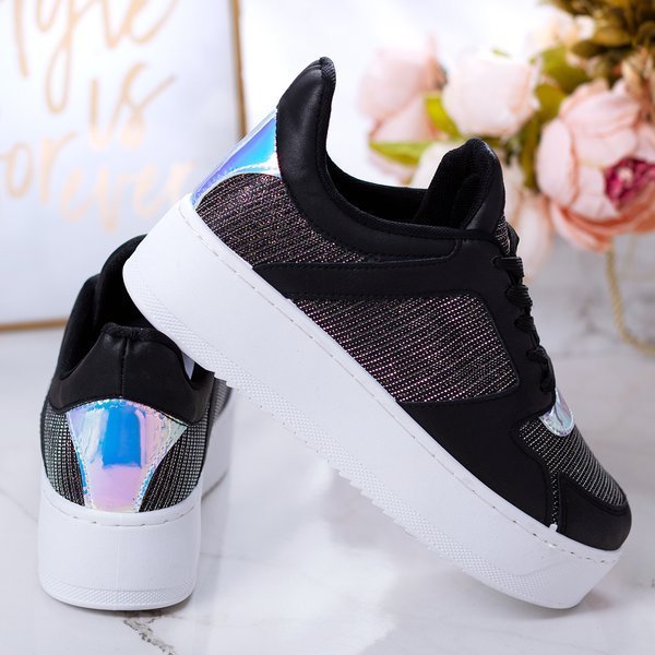 Черные спортивные туфли на платформе Salsa - Обувь