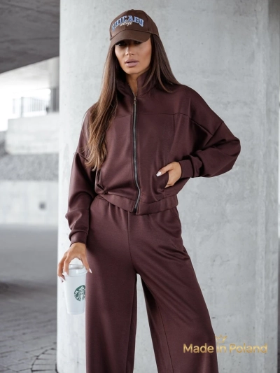 Viscose Women's Tracksuit Set Long Waves