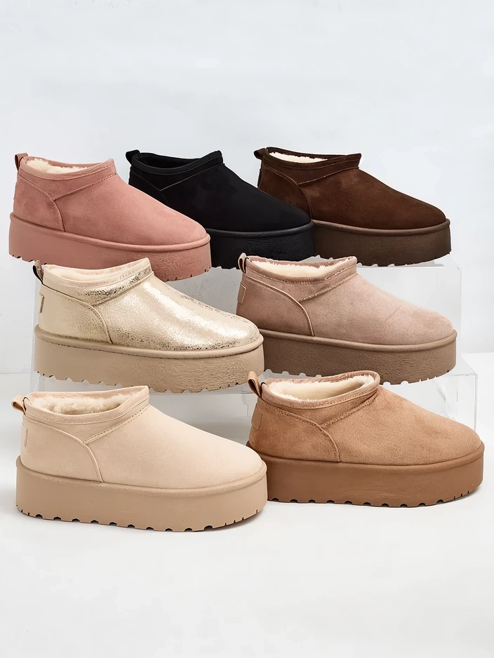 Royalfashion Women's short boots a'la snow boots Ozozi