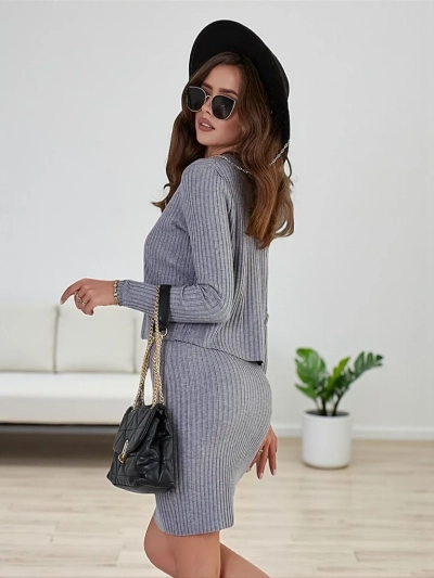 Royalfashion Women's set with sweater and dress