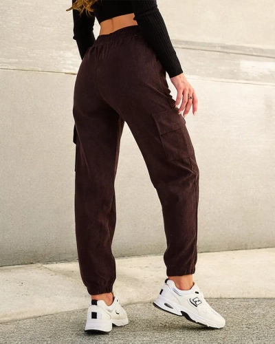 Royalfashion Women's fabric combat pants