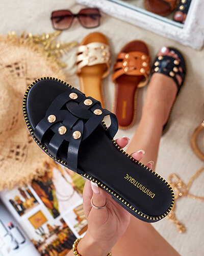 Royalfashion Women's Erole flat sole flip-flops