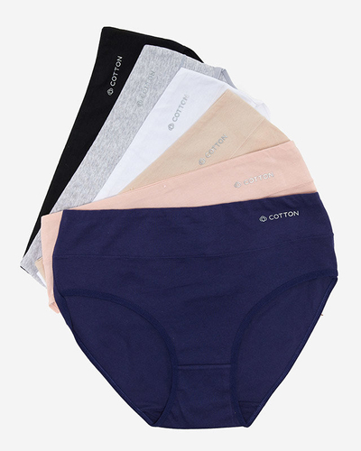 Set of women's cotton briefs 6 / pack - Underwear
