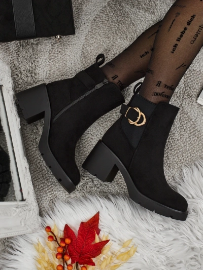 Stilete per femra eko suede ne blok Solenya