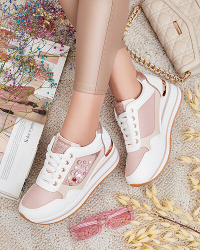 Royalfashion Sieviešu sporta kedas uz koturnas Roenna