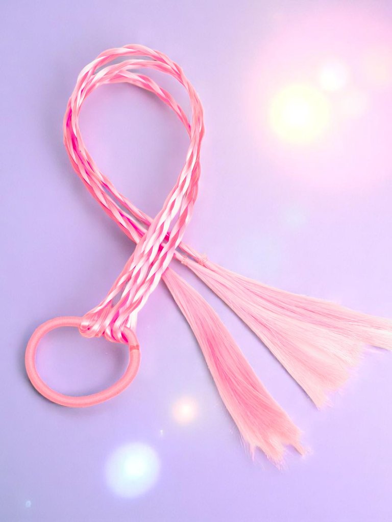 Royalfashion Clip-in braids on an elastic band