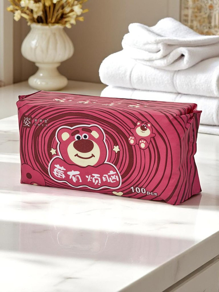 Cotton wet wipes 100 pcs.