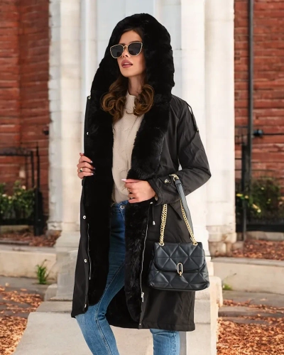 Royalfashion Long women's coat