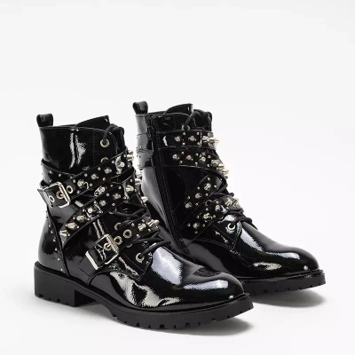 OUTLET Black women's bags with Amriel jets - Footwear