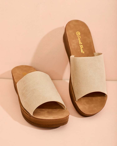 Royalfashion Sievietes Saffil zempapēžu čības