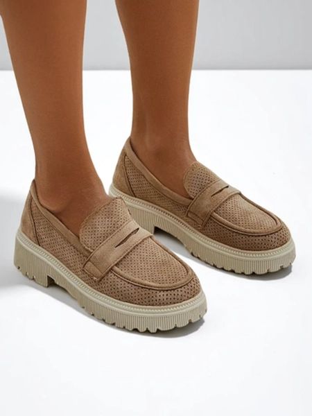 Royalfashion Sieviešu ekosuede mokasīni Dunes