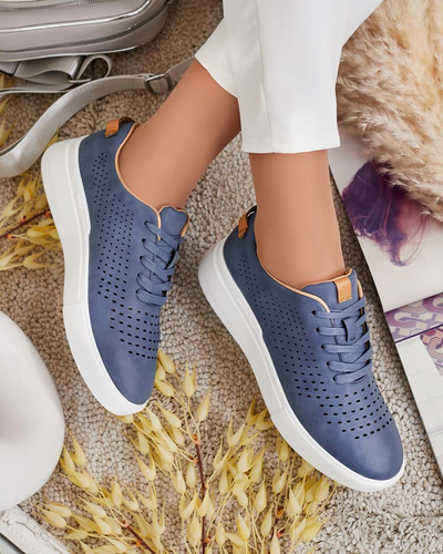 Royalfashion Women's openwork sneakers Deromias
