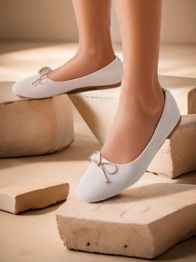 Royalfashion Women's ballet flats with a bow Zaame