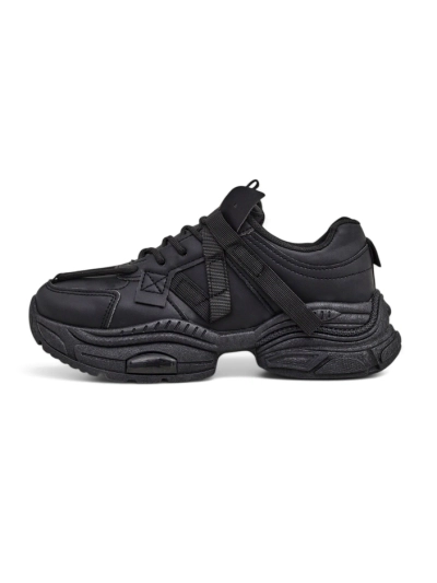 Royalfashion Women's sports sneakers on a thicker sole Quensi