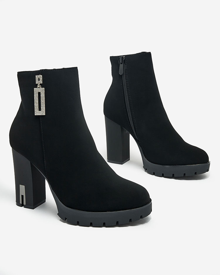 Royalfashion Женские сапоги на шпильке с декором Beroleda