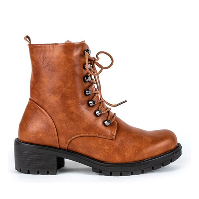 Trappers in camel Gigi - Footwear