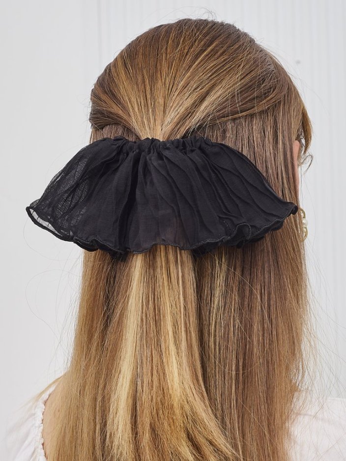 Royalfashion Hair scrunchie with frills Frillia