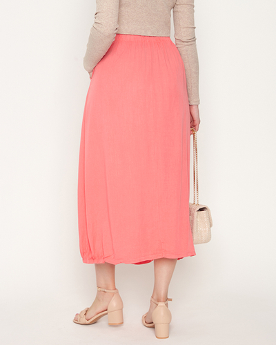 Sieviešu koraļļu svārki līdz teļiem - Apģērbs