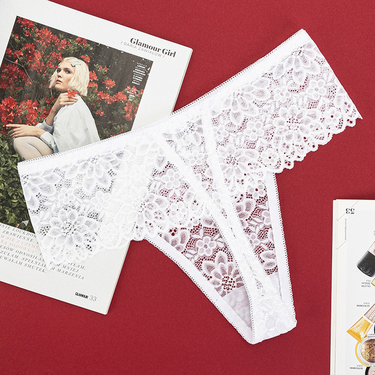 Sieviešu baltas mežģīņu siksnas - Apakšveļa