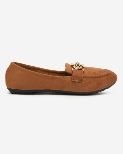 Camel eco-suede loafers Brussi - Footwear