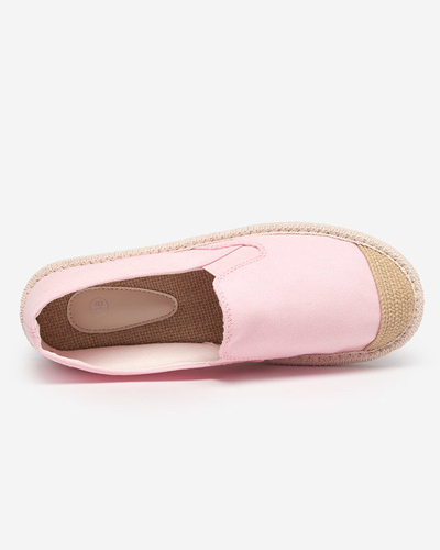 Light pink women's espadrilles Joll- Footwear