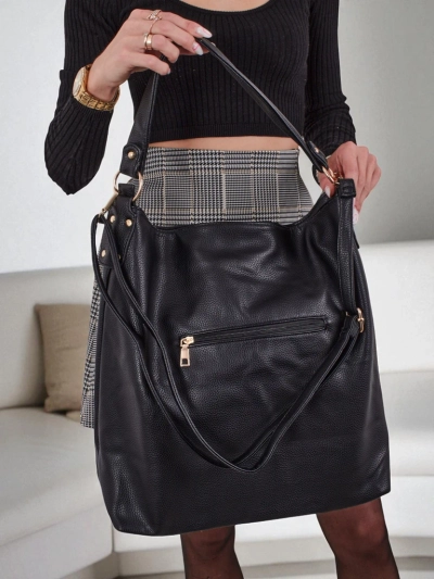 Velinda Score Women's Eco-Leather Shopper Bag
