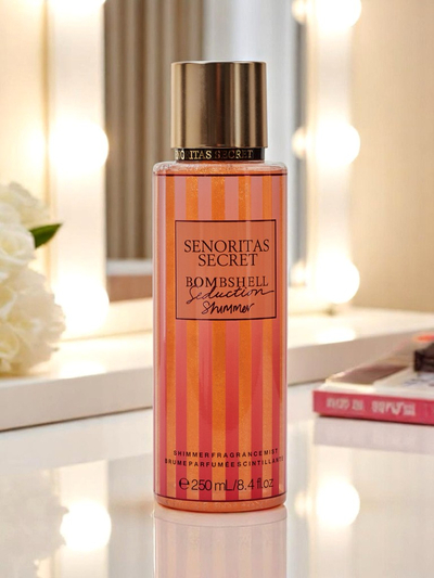 Senoritas Secret Body Mist Seduction Shimmer ar mirdzumu