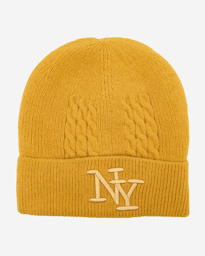 Royalfashion Mustard insulated women's cap