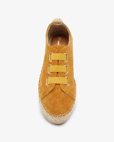 Mustard women's sports sneakers Alener - Footwear