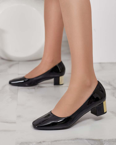 Royalfashion Women's low stiletto pumps Eless