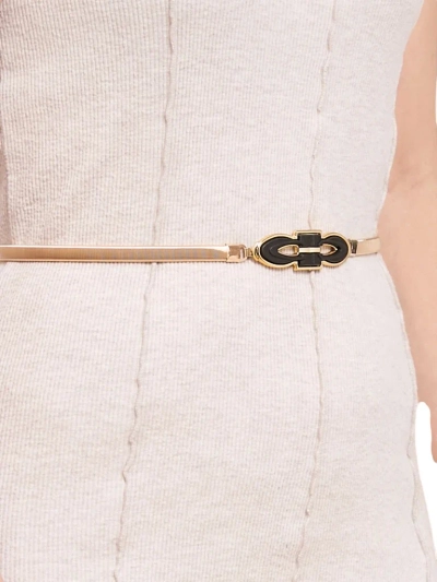 Damski z\u0142oty pasek metalowy Callista 	 elegancja w stylu w\u0142oskim