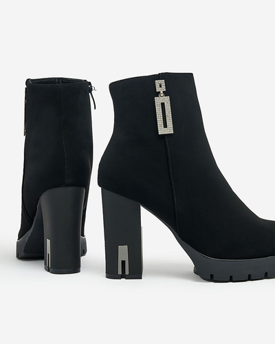 Royalfashion Sieviešu zābaki Beroleda Decorated Stiletto Boots