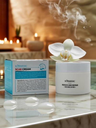 Scar cream helps skin regeneration