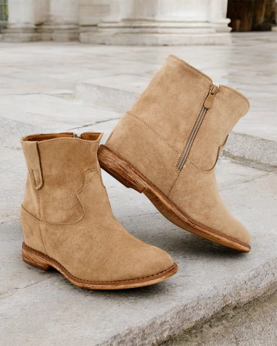 Royalfashion Royalfashion Western-style boots on a covered wedge Patorias