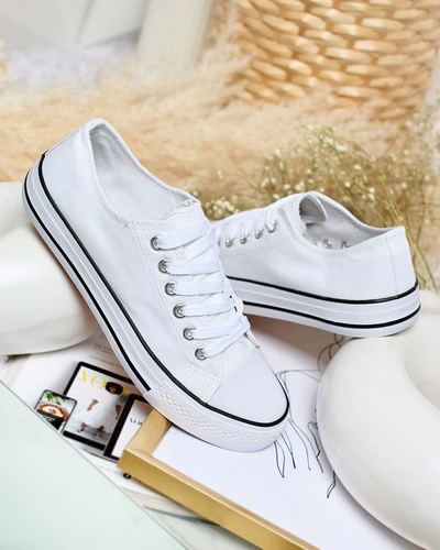 Royalfashion Women's Classic Lace-up Sneakers Ogisea