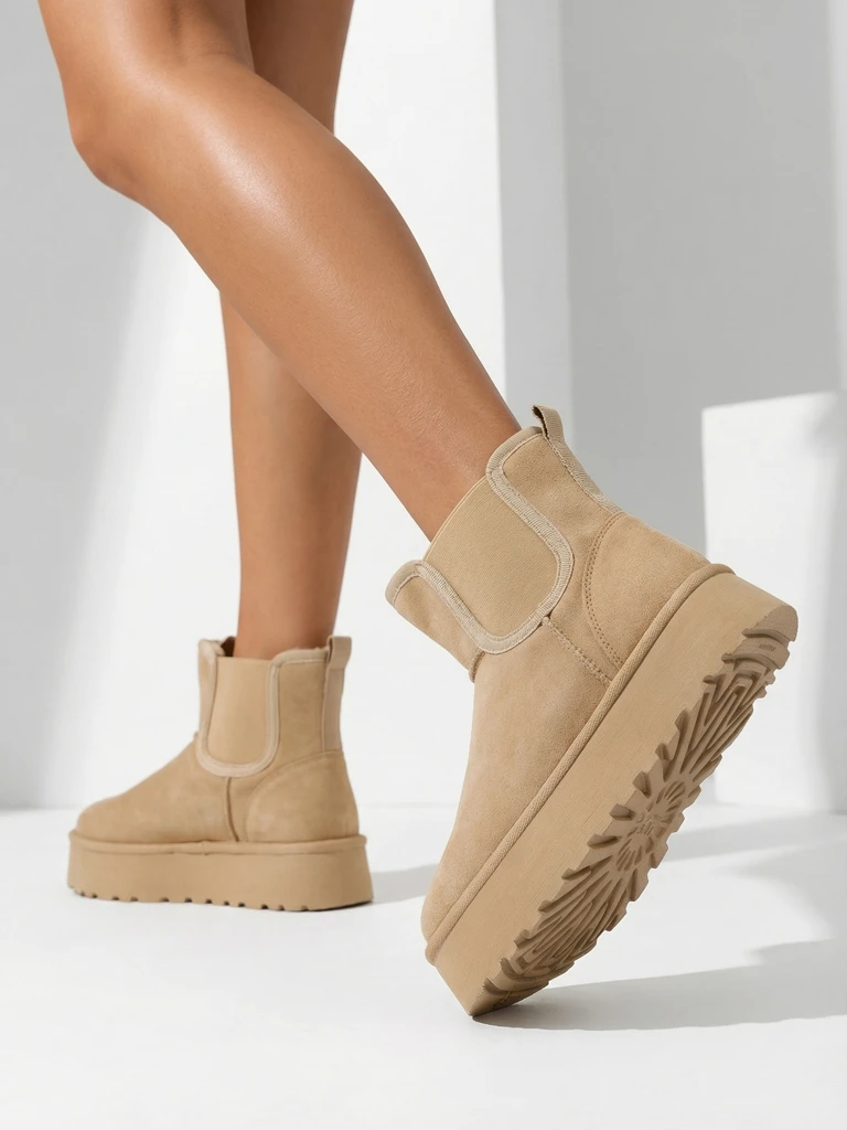 Royalfashion Short women's snow boots Vierris