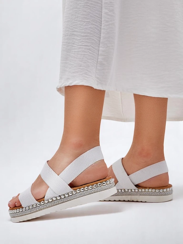 Royalfashion Women's sandals with a decorative sole Zindas