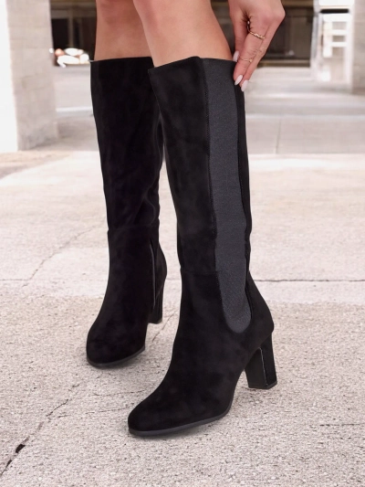 Royalfashion Sieviešu zābaki līdz ceļiem Wrioloc