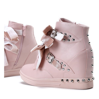 Pink Levi sneakers with studs - Footwear