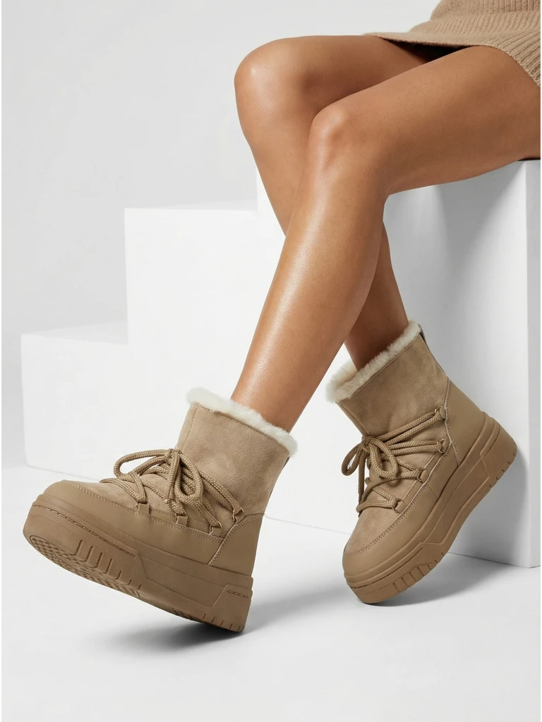 Ботинки a'la снегоходы женские Vexia